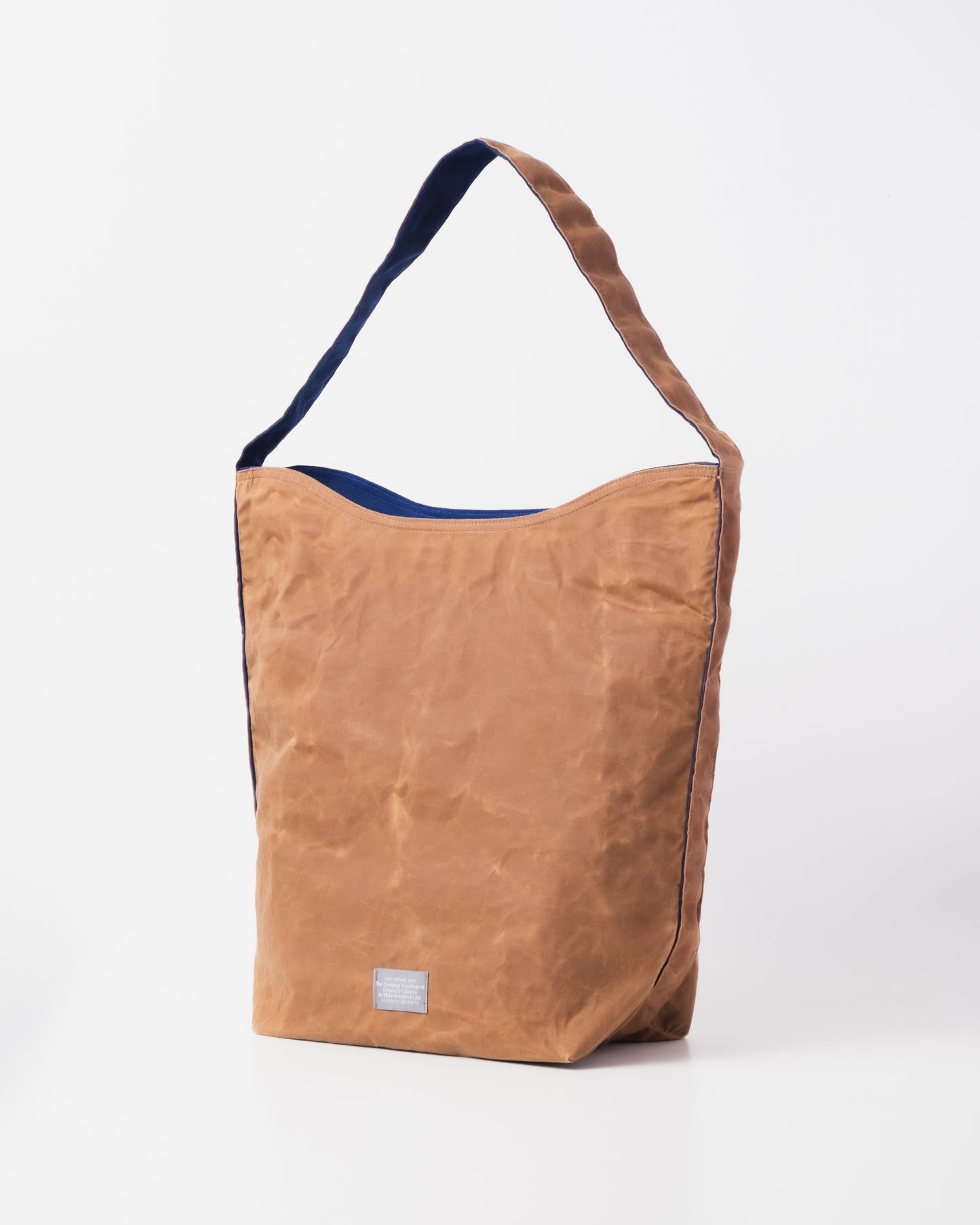 Daily Tote LARGE - COBALT/CEDAR (Reversible)