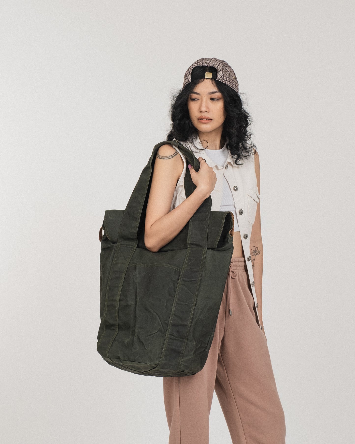 WORK TOTE - MOSS