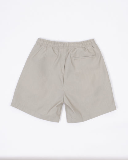 Linen Shorts Gray